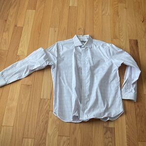 MICHAEL Michael Kors Pink and Gray Dress Shirt